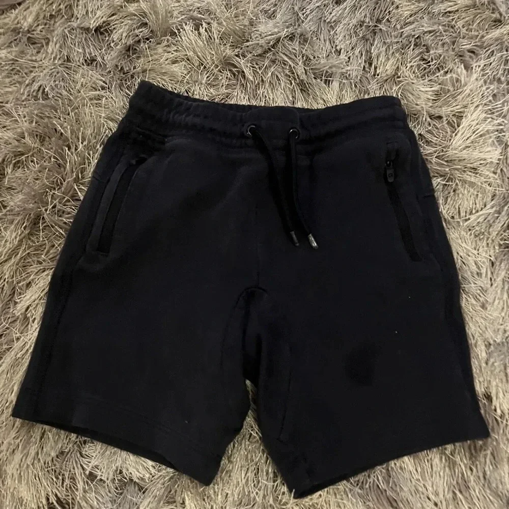 Gap Boys Blue Draw String Shorts Zip Pockets Size 4